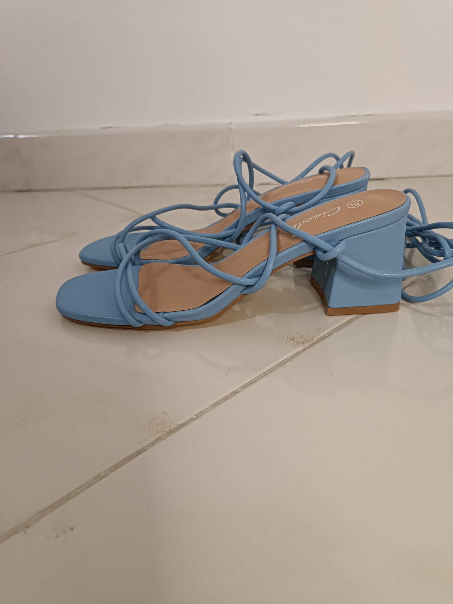 Lace up Blue